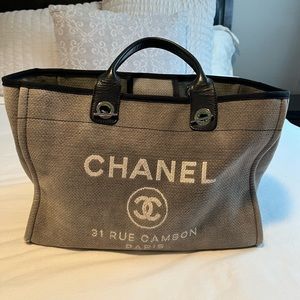 Chanel Canvas Tote